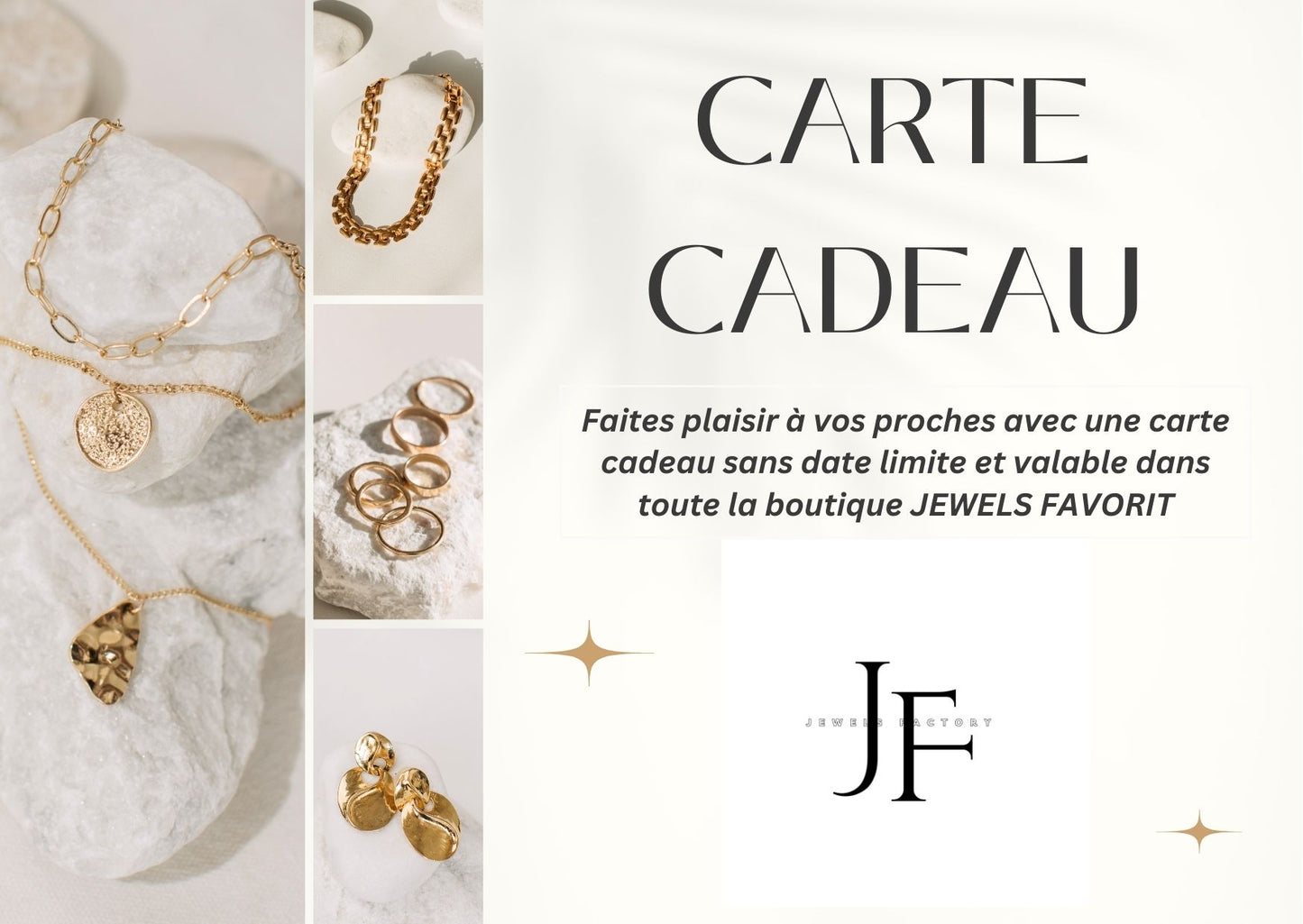 Carte-cadeau Jewels Favorit